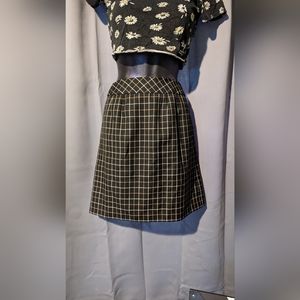 Plaid Vintage Skirt